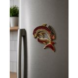 Hdmarketim.com Magnet Türkiye Yunus Taşlı Buzdolabı Süsü – Metal Dekoratif Hediyelik Magnet 7x5 cm
