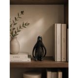 Hdmarketim.com Penguen Biblo Dekoratif Obje – Minimal Modern Kitaplık Rafı ve Komidin Üstü Dekoru –Reçine Küçük Boy Siyah Dekor Aksesua
