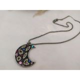 Hdmarketim Swarovski Taşlı Moda Tasarım Ay Model Kolye