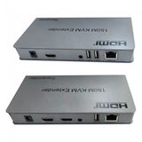 Hdmı 150m Kvm Extender Alıcı Verici Receiver Transmitter Kvm Extender