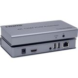 Hdmı 4k 120m Kvm Extender - Hdmı+usb+ır To Cat5e6