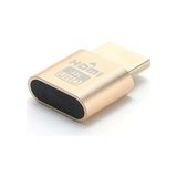 HDMI 4K UHD Dummy Plug Minning Bitcoin Sanal Monitör Ekran Kartı Emülatörü Maksimum Çözünürlük 4K UHD 4096 x 2160 60Hz