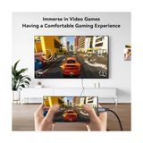 HDMI Çevirici Usb-C HDMI 4K 30Hz 200CM Adaptör USB C H-Dmı Uyumlu Thunderbolt Type-C To 2 Metre Kablo Uzunluğu ZR853 - 0 - Siyah - Option-1