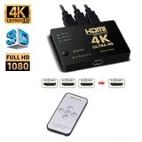 Hdmi Çoklayıcı 3 Port 4K KUMANDALI ULTRA HD HDMI Switch Splitter