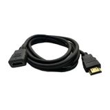 Hdmı Dişi Erkek Uzatma Kablosu Hdmi Dişi Erkek Çevirici Kablo 5m