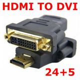 Hdmi Erkek Dvi Dişi Dönüştürücü Hdmi Dvi 24+5 Kablo Çevirici