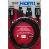 Hdmi Kablo 1.5 Metre 3'Lü Set (Micro Hdmi Hdmi*Mini Hdmi Hdmi