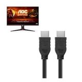 Hdmi Kablo 1.5mt 4K Full HD Premium Yüksek Hızlı AOC Monitör Görüntü Kablosu