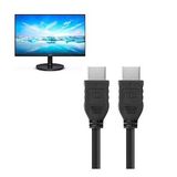 Hdmi Kablo 1.5mt 4K Full HD Premium Yüksek Hızlı Philips Monitör Görüntü Kablosu