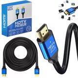 Hdmi Kablo 2.0v Hdtv 4k 60hz 10mt Poke Pk-6854