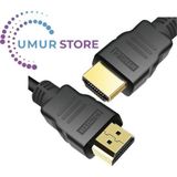 HDMI Kablo Altın Uçlu 4K/3D UHD 0.5 mt