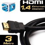HDMI Kablo Görüntü Ses Full HD 3D LED TV HDMI Kablo 3 metre