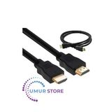 HDMI Kablo Kısa HDMI Kablosu Altın Uçlu Full Hd 3D LCD LED Ps3 Uydu - 50 cm