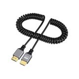 HDMI Spiral Yaylı Uzayabilen Fullhd 4K 60Hz UHD Kablo (0.5-2 Metre)
