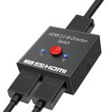 HDMI Splitter 2'si 1 arada Out 4K 60hz HDMI Switch 2'si 1 arada Out, HDMI Switcher 2'si 1 arada Out, PS4/Xbox One/Fire TV/Apple TV, HD TV Aksesuarları, Güç Gerektirmez