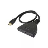 Hdmi Switch 3 In 1 Out Hdmi Giriş Çoklayıcı Port Kablolu Hdmı Switch Çoklayıcı Çoğaltıcı Splitter