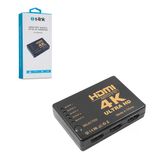 HDMI SWITCH 5 GİRİŞ 1 ÇIKIŞ S-LİNK SL-HSW4K55 (D-29)