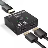 HDMI Switch HDMI Splitter, HDMI Anahtar, 2 Giriş 1 Çıkış, Ps5, Ps4, Xbox, Tv Kutusu, Tv Stick, Monitör, Pc ile Uyumlu, Çift Yönlü Ab Anahtar,