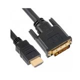 Hdmi To Dvi 24+1 Çevirici Dönüştürücü Monitör Kablosu 3 Metre