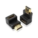 Hdmi To Hdmi Dirsek 90 Açılı Çevirici Uzatma Dönüştürücü Adaptör