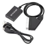 HDMI to SCART Dönüştürücü Adaptör, 1080p HD AV Video Çevirici, 5083 Model