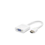 Hdmi To Vga Dişi Görüntü Dönüştürücü 1080P - Beyaz Hdx2020b