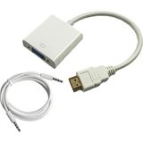 Hdmı To Vga Dönüştürücü Audio Çıkış İle Birlikte