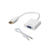 Hdmi To Vga Dönüştürücü Ses Çıklışlı Hdmi Giriş Vga Çıkış Hdmı Vga Kablo Hdmi Erkek Vga Dişi