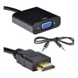 Hdmi To Vga Kablo Çevirici Dönüştürücü Kablo + Ses Kablo Destekli (500017974)