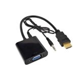 Hdmi To Vga Kablo Çevirici Dönüştürücü Ses Uydu Receiver Monitör (273569738)