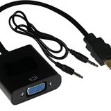 HDMI To Vga Monitör Tv Çevirici Dönüştürücü Kablo
