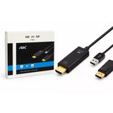 Hdmı Usb To Displayport Aktif Dönüştürücü Kablo 60Hz 26 Cm Hdx7901