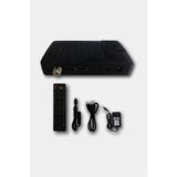 HDMI Uydu Alıcısı ile Yüksek Kaliteli Yayın Deneyimi - Ahşap - Bej - Siyah