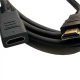 Hdmı Uzatma Kablosu Hdmi Dişi Erkek Çevirici Uzatma Kablosu 3m