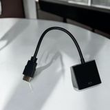 Hdmı-Vga Dönüştürücü Kablo HDMI To VGA Siyah Renk