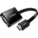 HDMI VGA Kablo Adaptörü 1080P Üzerinde Hdtv Aktif Ses Aktarımı Konverterkabel Pc Laptop Için, Chromebook, Raspberry Pi 40248