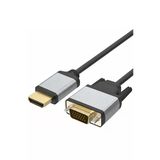 Hdmı Vga Kablo Dönüştürücü 1.8M Hdmı Erkek Vga Erkek Adaptör 1080P Monitör Projeksiyon Bağlantı