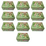 Hdr Jelatinli / Poşetli Ahşap Kürdan - 400 Adetlik 10 Paket Bej