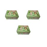 Hdr Jelatinli / Poşetli Ahşap Kürdan - 400 Adetlik 3 Paket Bej