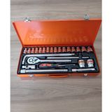 Hdtorbo 24 Parça Lokma Takımı 8-32 mm Kolay Kullanım için Pratik ve Dayanıklı