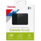 HDTP320EK3AA, Canvio Ready, 2tb, 2.5&amp;quot; USB 3.0, Taşınabilir, Harici Hdd, (Black)