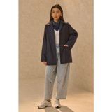 HE-QA Basic Gabardin Ceket Lacivert - 38