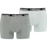 Head Basic 2p Ikili Erkek Boxer - M - Gri