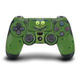 Head Case Designs Resmi Lisanslı Rick and Morty Pickle Rick Grafik Vinil Çıkartma Oyun Kaplama Çıkartma Kapak Sony Playstation 4 PS4 DualShock 4 Controller ile Uyumlu