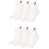 HEAD Erkek All Sport Quarter spor çorabı, 6'lı paket, Beyaz, 35-38
