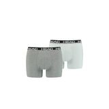 HEAD Erkek boxer iç çamaşırı (2'li paket), Grey Combo, S