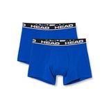 HEAD Erkek boxer iç çamaşırı (2'li paket), Mavi/Siyah, XL