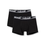 HEAD Erkek boxer iç çamaşırı (2'li paket), Siyah, S