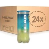 Head Pro Koli Tenis Topu - 3'lü 24 Kutu