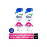 Head & Shoulders 2'si 1 Arada İpeksi Yumuşaklık Kepek Karşıtı Şampuan 300ml x 2 Adet